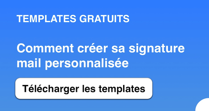 Template | Signatures Email - Grand (Variante B)