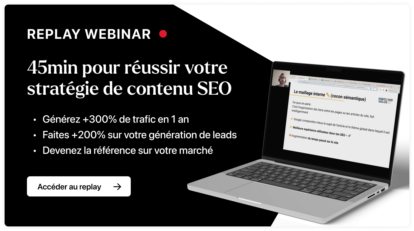 Replay webinar SEO Grand (nov. 2021)