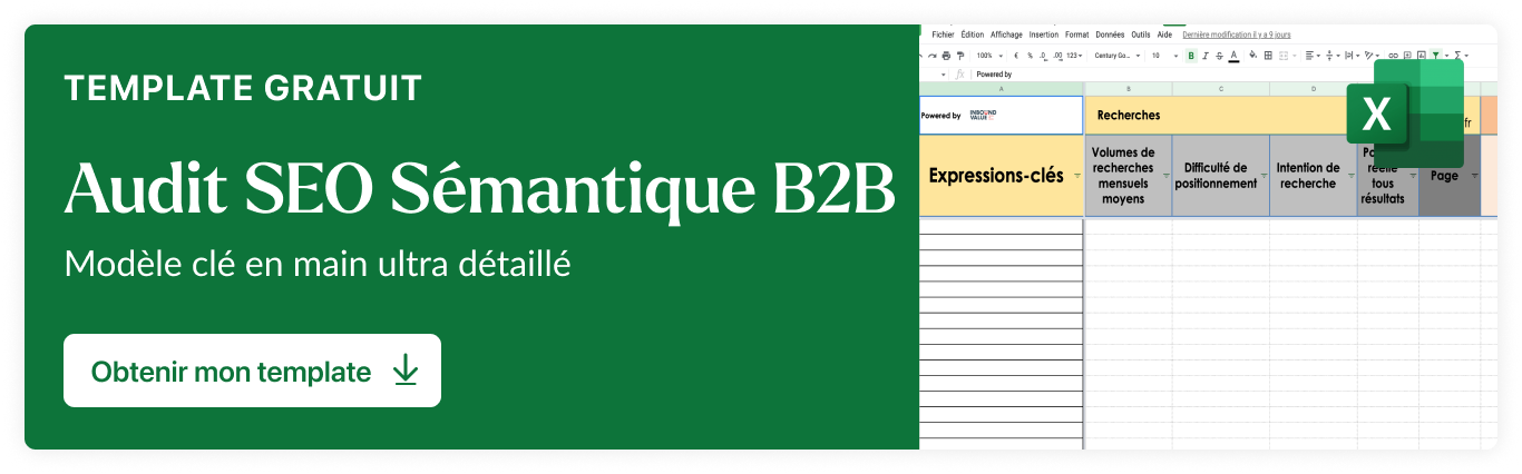 Template | Audit SEO sémantique B2B (petit)